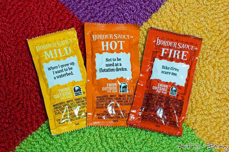 Taco Bell Sauce Packets